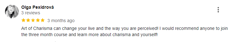 Charisma coaching review