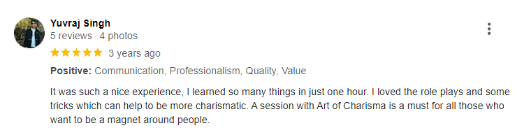 charisma coaching review